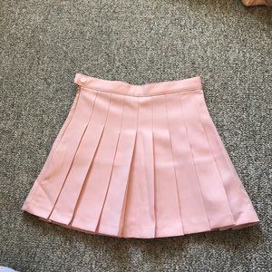 Pink tennis skirt size s